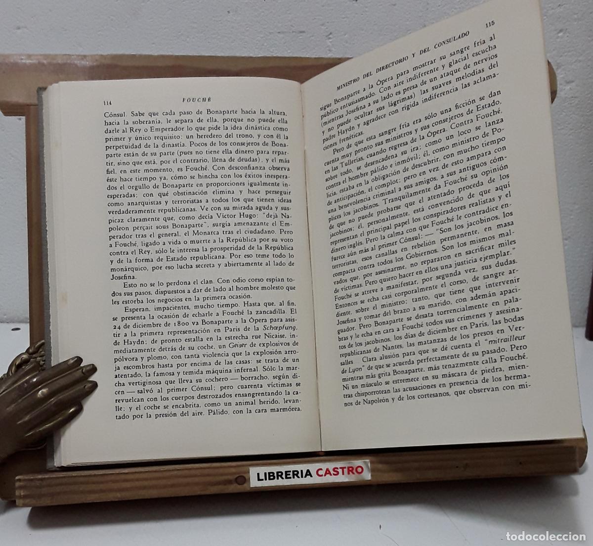 Libros: Fouch&eacute;. El Genio Tenebroso - Stefan Zweig. - Foto 3