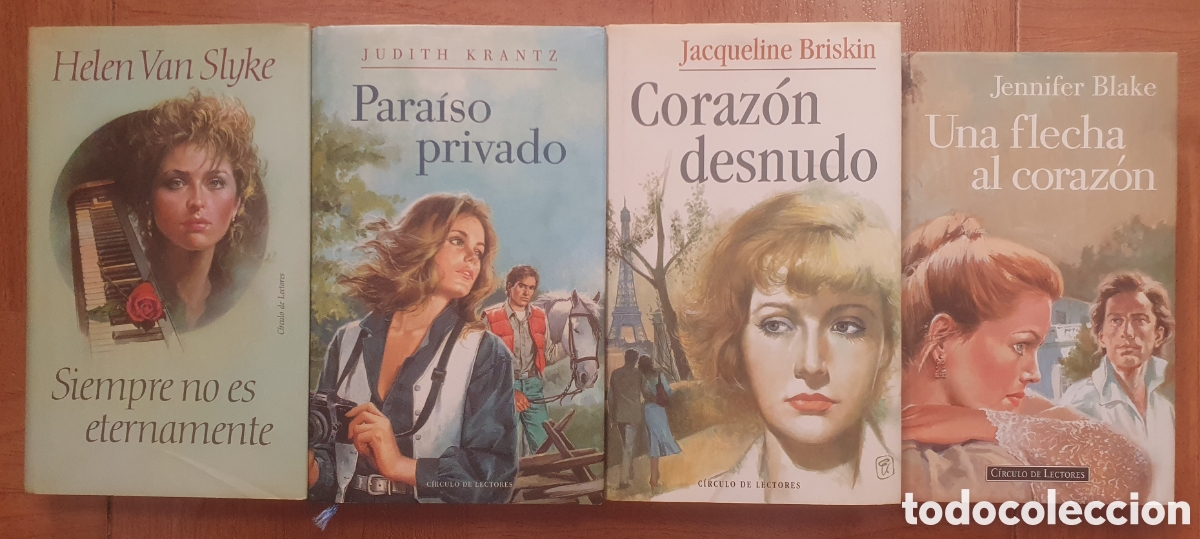 Libros: Lote de 4 Novelas Rom&aacute;nticas � C&iacute;rculo de Lectores - VV. AA. - Foto 1