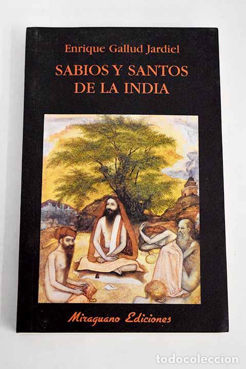 Libros: Sabios y santos de la India.- Gallud Jardiel, Enrique - Foto 1
