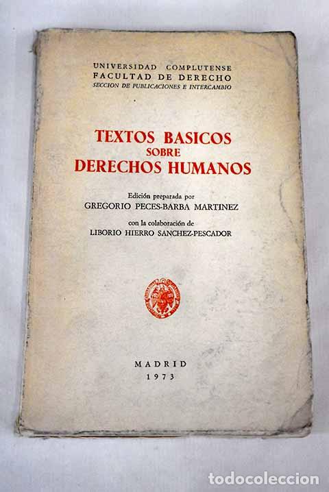 Libros: Textos b&aacute;sicos sobre Derechos Humanos - Foto 1