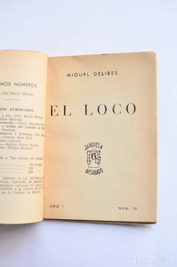 Libros: El loco - DELIBES, Miguel - Foto 2