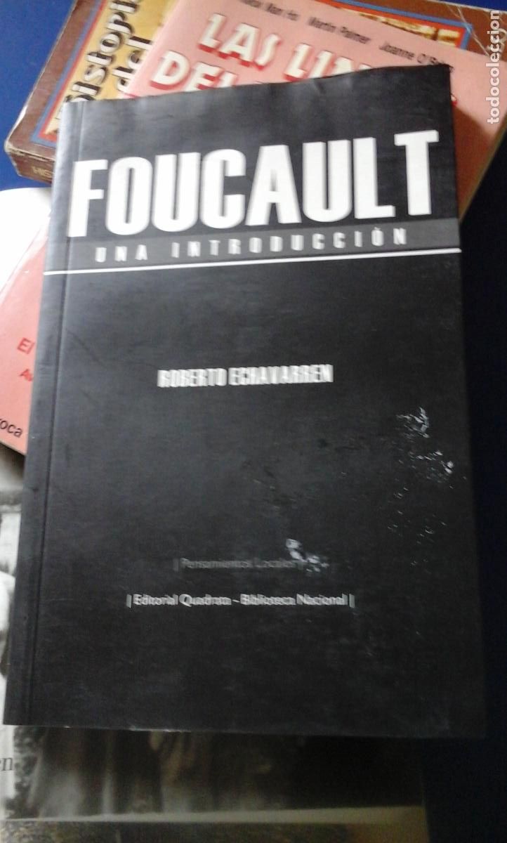 Libros: FOUCAULT. UNA INTRODUCCI&Oacute;N (Buenos Aires, 2014) - Roberto Echavarren - Foto 1