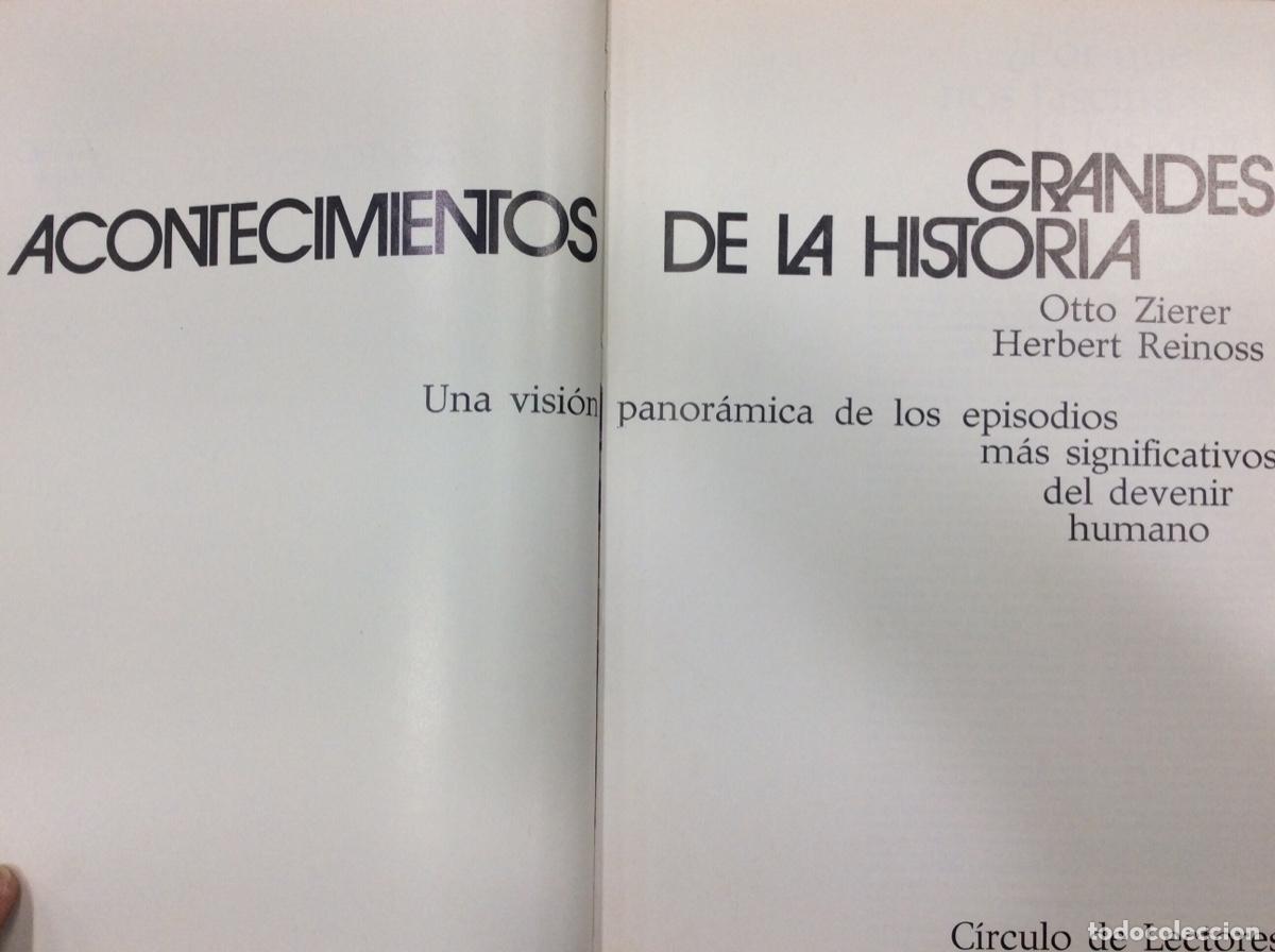 Libros: grandes acontecimientos de la historia - Foto 3