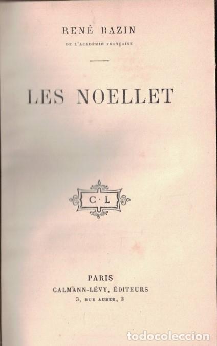 Libros: LES NOELLET. - Bazin. Ren&eacute;, - Foto 1