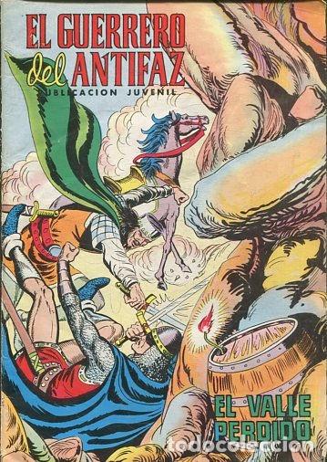 Libros: EL GUERRERO DEL ANTIFAZ. N&ordm; 185, EL VALLE PERDIDO. - VV.AA. - Foto 1