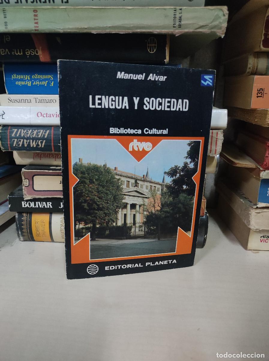 Libros: LENGUA Y SOCIEDAD MANUEL ALVAR - Foto 1