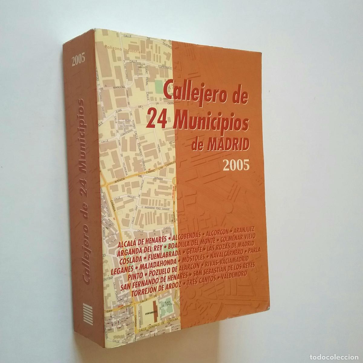 Libros: Callejero de 24 Municipios de Madrid 2005 - Foto 1