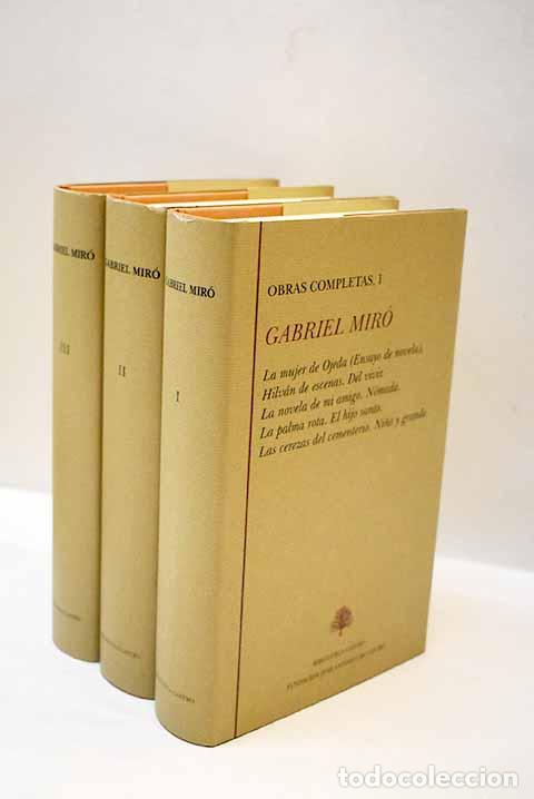 Libros: Obras completas.- Mir&oacute;, Gabriel - Foto 1