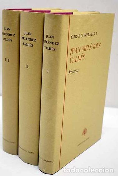 Libros: Obras completas.- Mel&eacute;ndez Vald&eacute;s, Juan - Foto 1