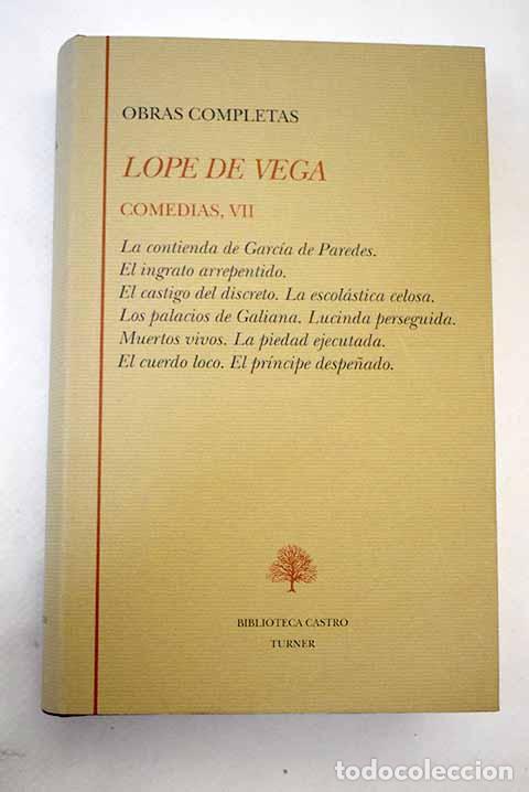 Libros: Comedias, VII.- Vega, Lope de - Foto 1
