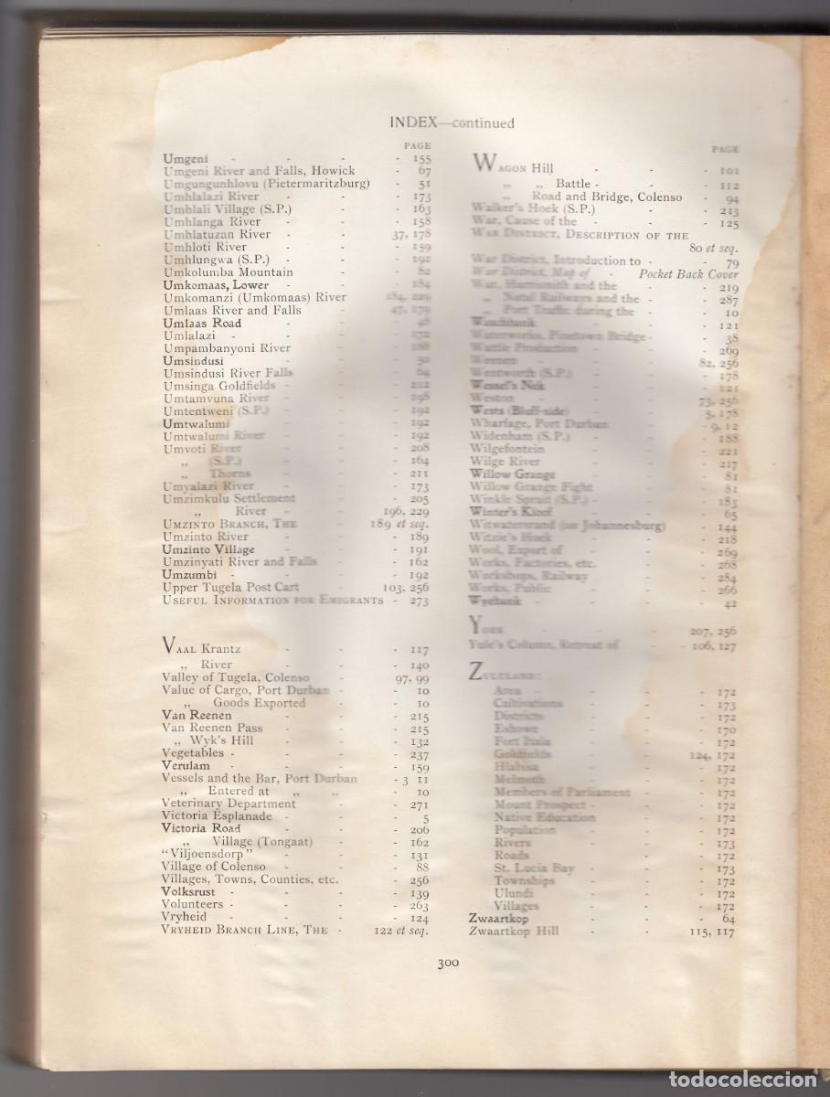 Libros: NATAL.OFFICIAL ILLUSTRATED RAILWAY GUIDE AND GENERAL HANDBOOK. HARRISON. ADE - Foto 5