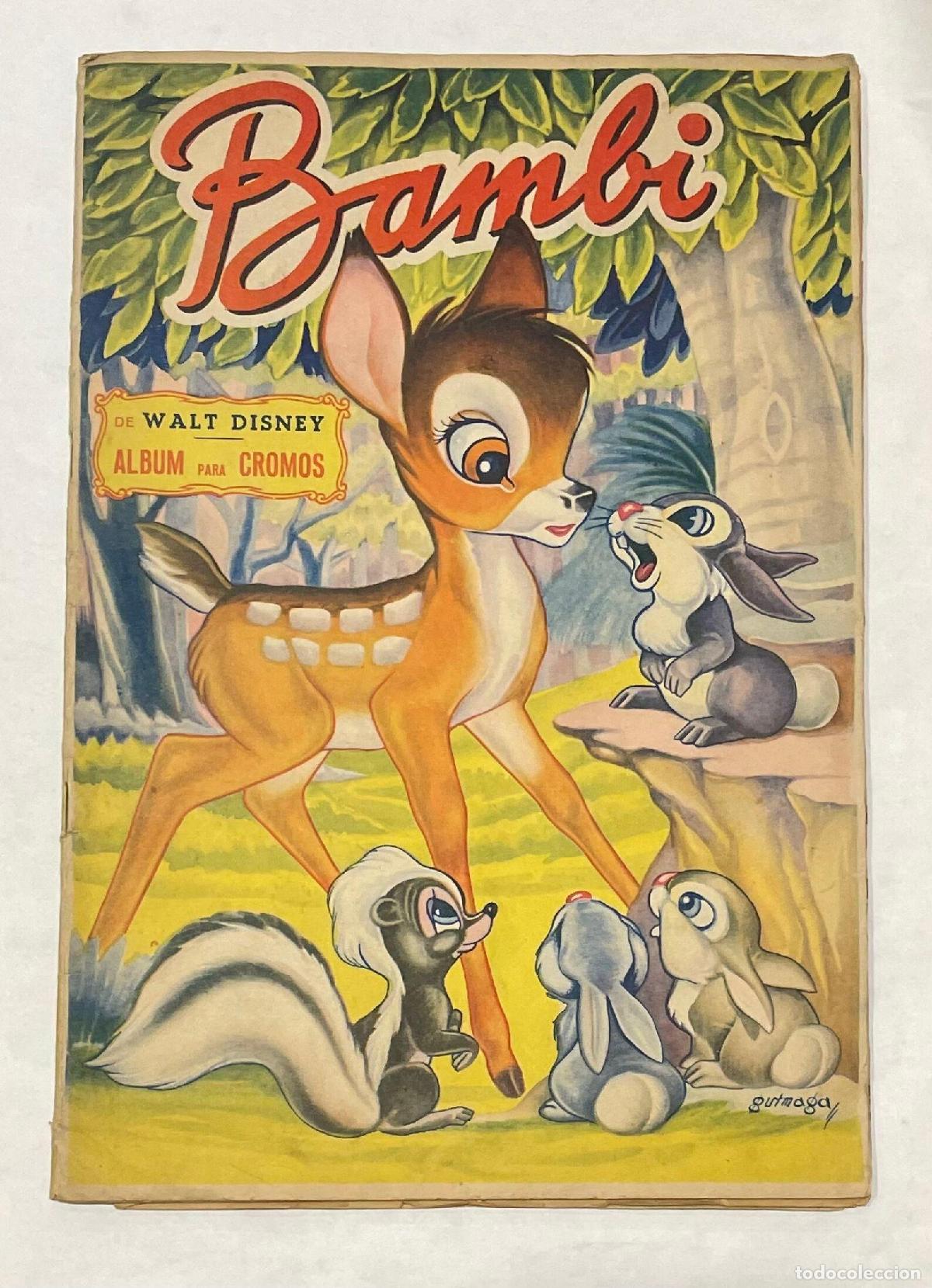 Libros: Bambi. &Aacute;lbum de cromos - Foto 1