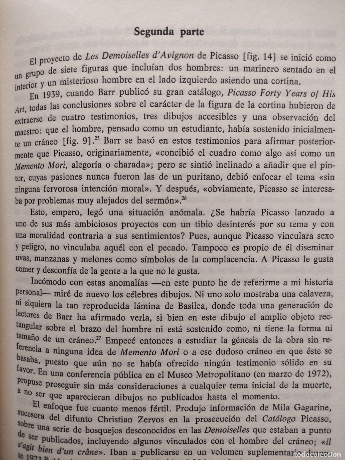 Libros: ESTUDIOS SOBRE PICASSO - V.COMBALIA DEXEUS (ED) - VV. AA. - Foto 3