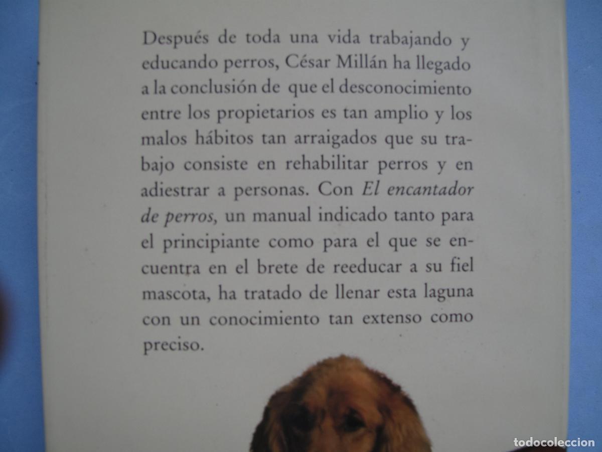 Libros: EL ENCANTADOR DE PERROS.- C&Eacute;SAR MILL&Aacute;N.- C&Iacute;RCULO DE LECTORES. 2008 - Foto 3