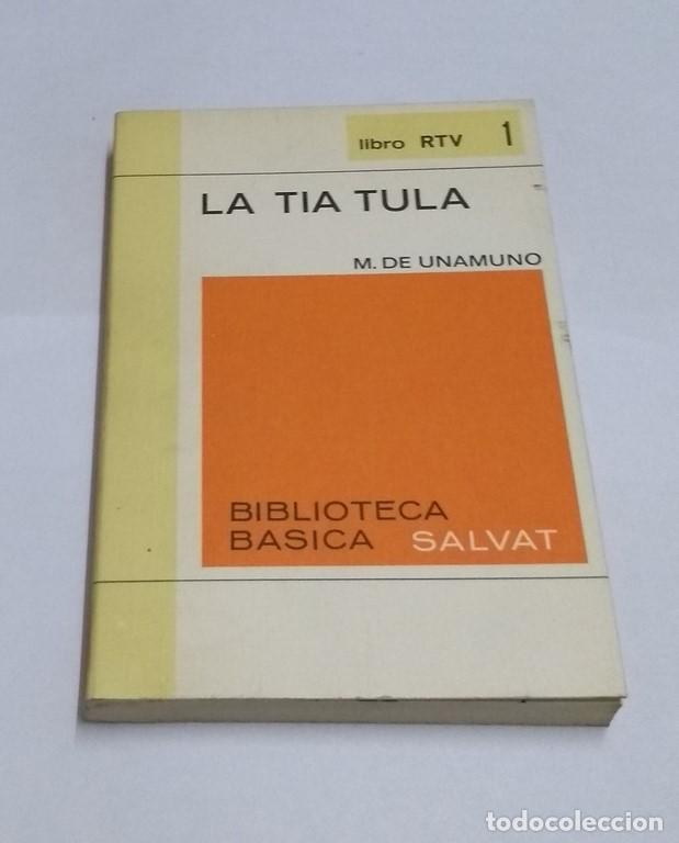 Libros: La t&iacute;a Tula - M. de Unamuno - Foto 1