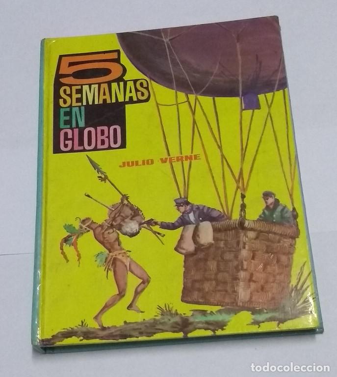 Libros: 5 semanas en globo - Julio Verne - Foto 1