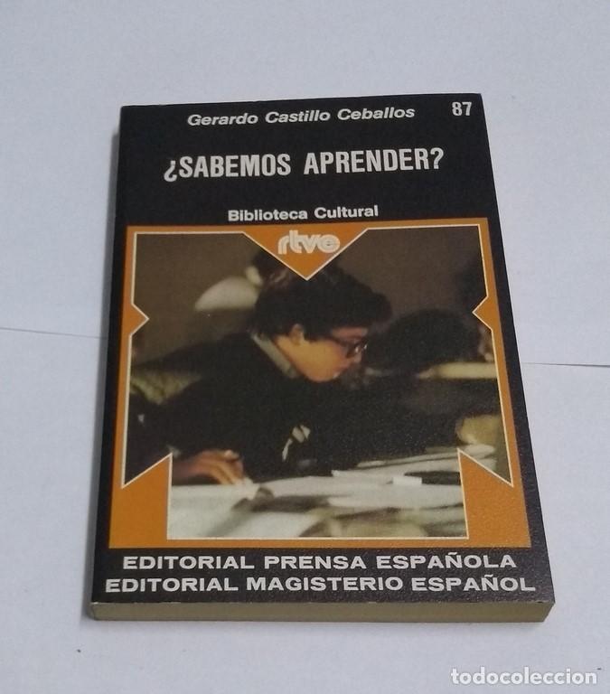 Libros: Sabemos aprender? - Gerardo Castillo Ceballos - Foto 1