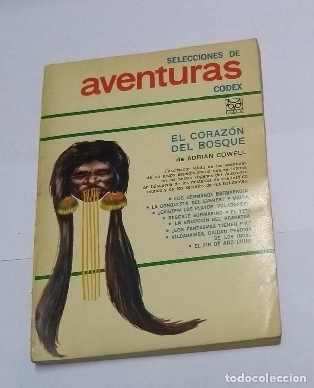 Libros: Selecciones de aventuras Codex. El coraz&oacute;n del bosque - Adrian Cowell - Foto 1