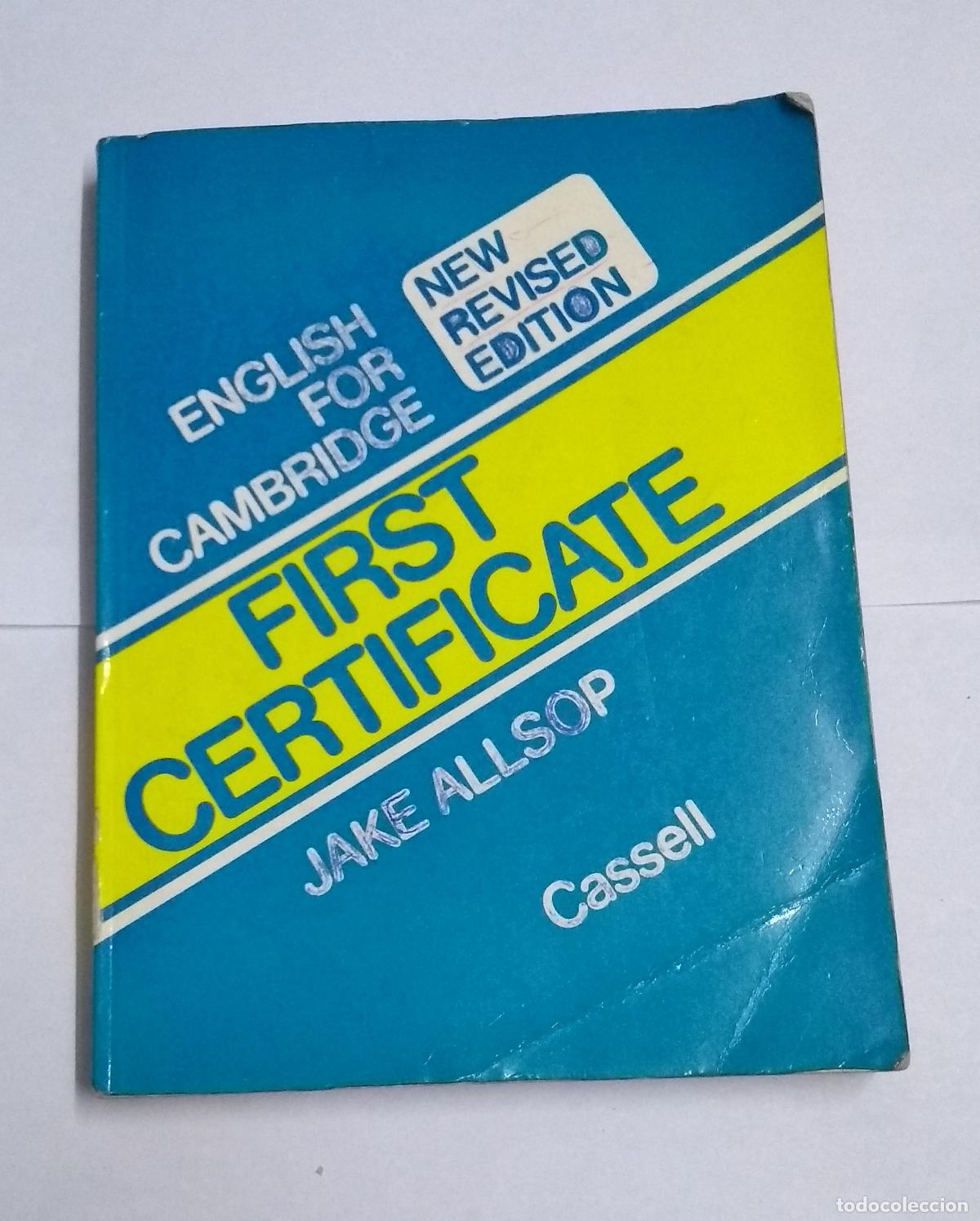 Libros: English for Cambridge first certificate - Jake Allsop - Foto 1