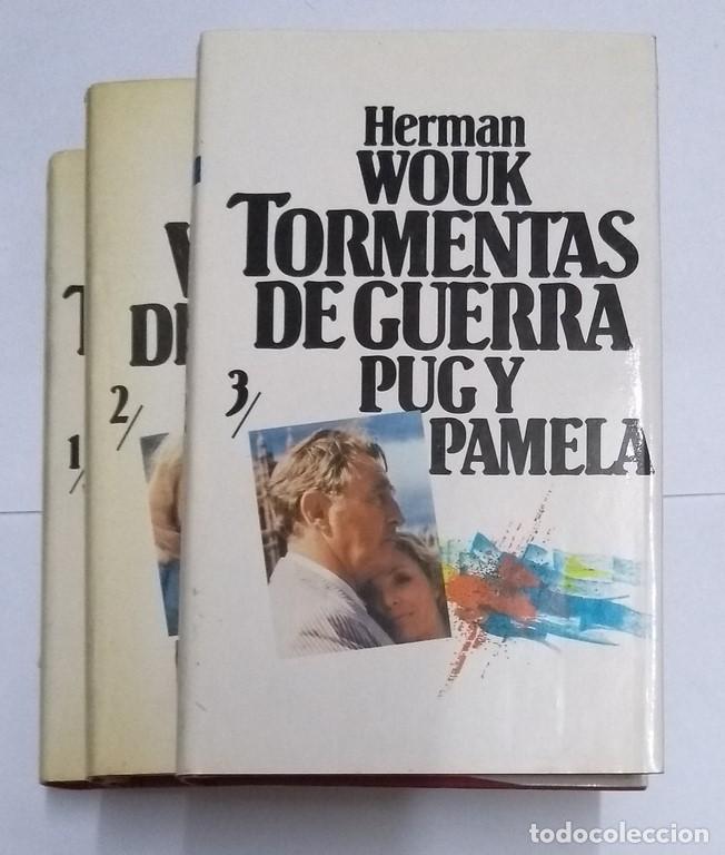 Libros: Vientos de guerra, 3 tomos - Herman Wouk - Foto 1