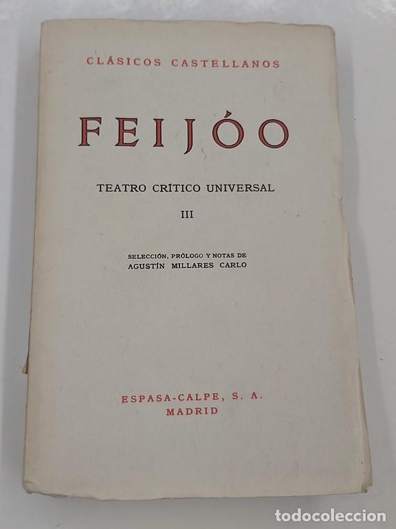 Libros: Teatro Critico Universal III - FEIJOO, BENITO JERONIMO - Foto 1