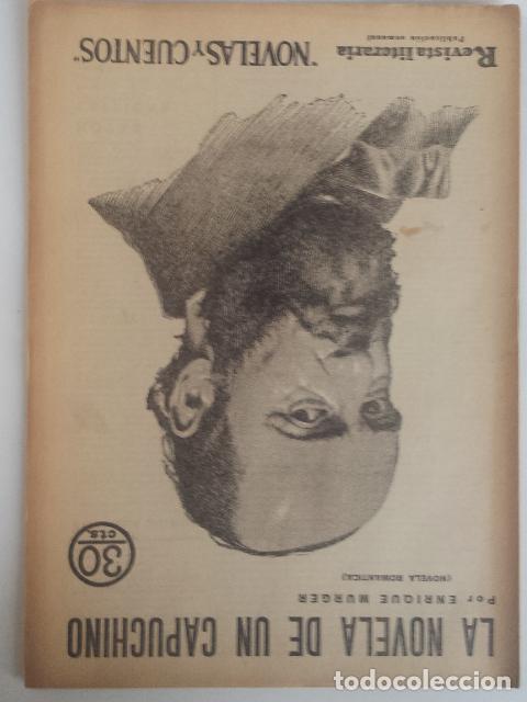 Libros: LA NOVELA DE UN CAPUCHINO - MURGER, ENRIQUE - Foto 1