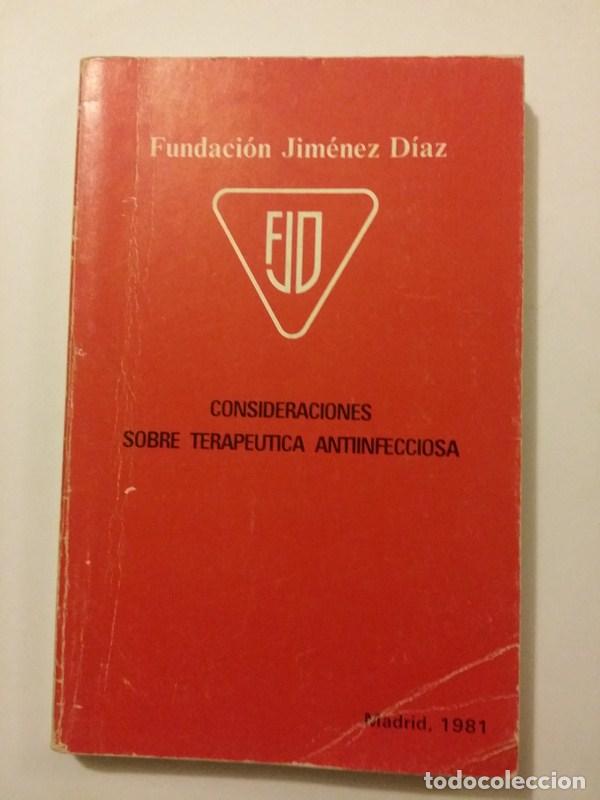 Libros: Consideraciones sobre terapeutica antiinfecciosa - Foto 1