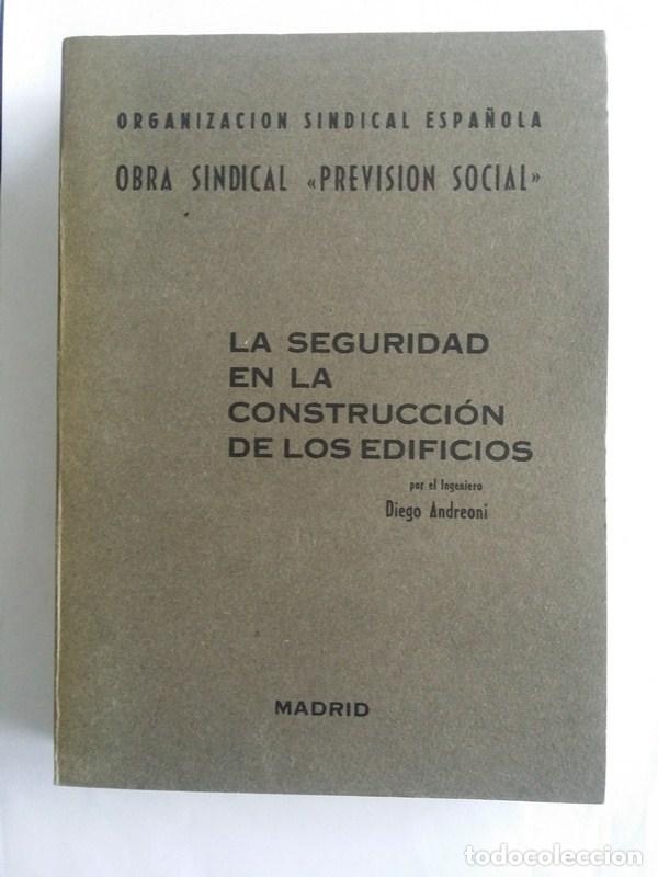 Libros: La seguridad de la construccion de los edificios - Diego Andreoni - Foto 1