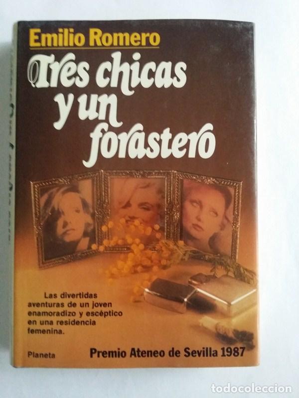 books: Tres chicas y un forastero - Emilio Romero