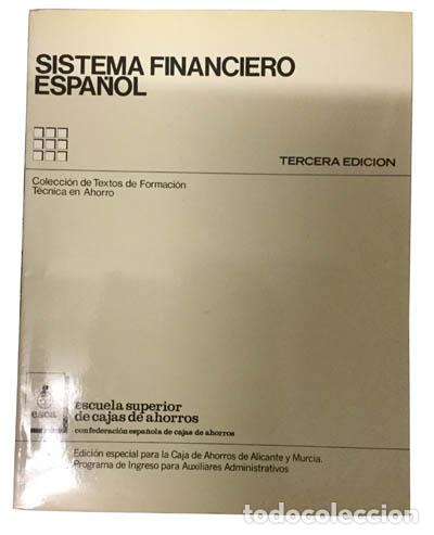 Libros: Sistema financiero espa&ntilde;ol - Foto 1
