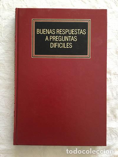 Libros: Buenas respuestas a preguntas dif&iacute;ciles - Foto 1
