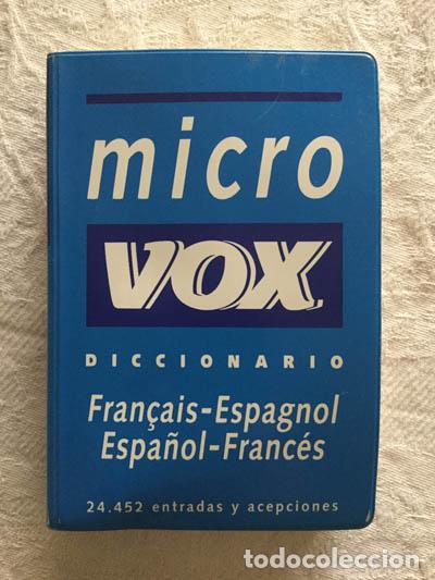 Libros: Diccionario Micro VOX. Fran&ccedil;ais-Espagnol - Foto 1