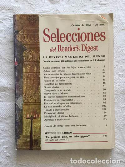 Libros: Selecciones del Reader&acute;s Digest (Octubre 1969) - Foto 1