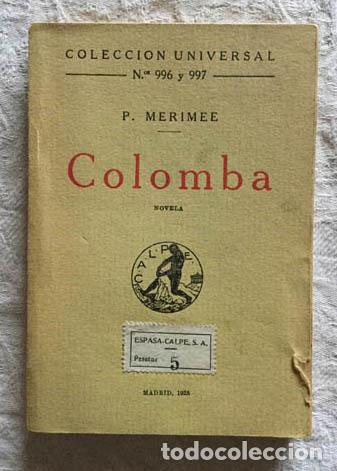 Libros: Colomba - P. Merimee - Foto 1