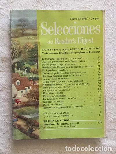Libros: Selecciones del Reader&acute;s Digest (Marzo 1969) - Foto 1