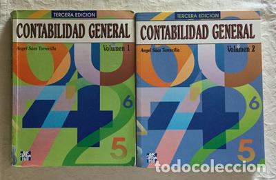 Libros: Contabilidad general (2 tomos) - &Aacute;ngel S&aacute;ez Torrecilla - Foto 1