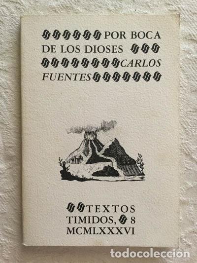 Libros: Por boca de los dioses - Carlos Fuentes - Foto 1