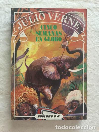 Libros: Cinco semanas en globo - Julio Verne - Foto 1