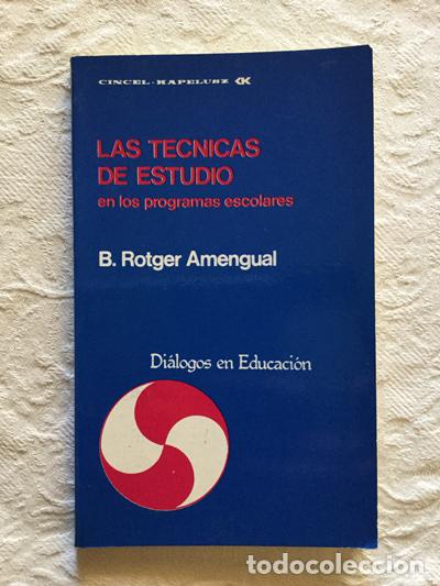 Libros: Las t&eacute;cnicas de estudio - B. Rotger Amengual - Foto 1