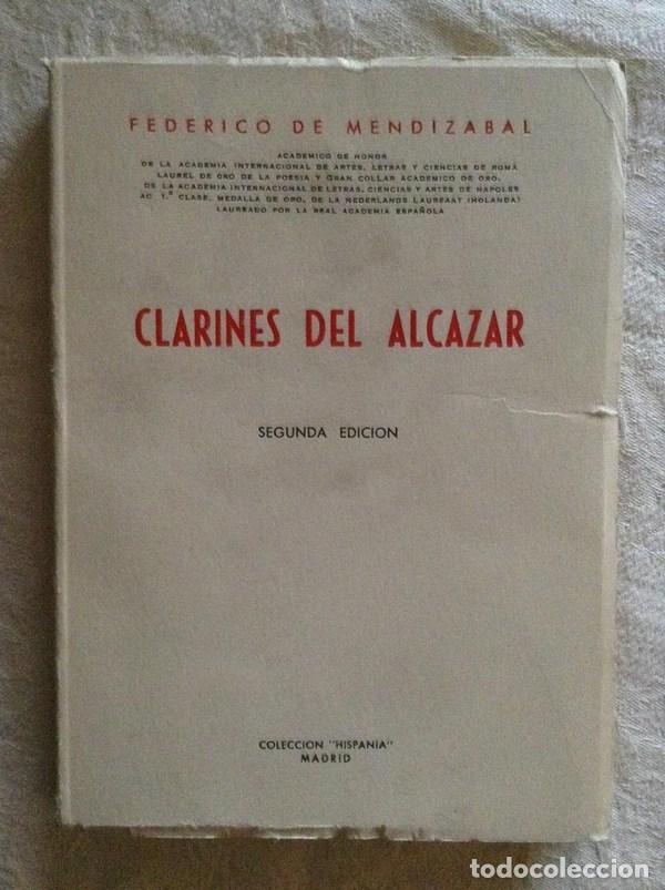 Libros: Clarines del Alcazar - FEDERICO DE MENDIZABAL - Foto 1
