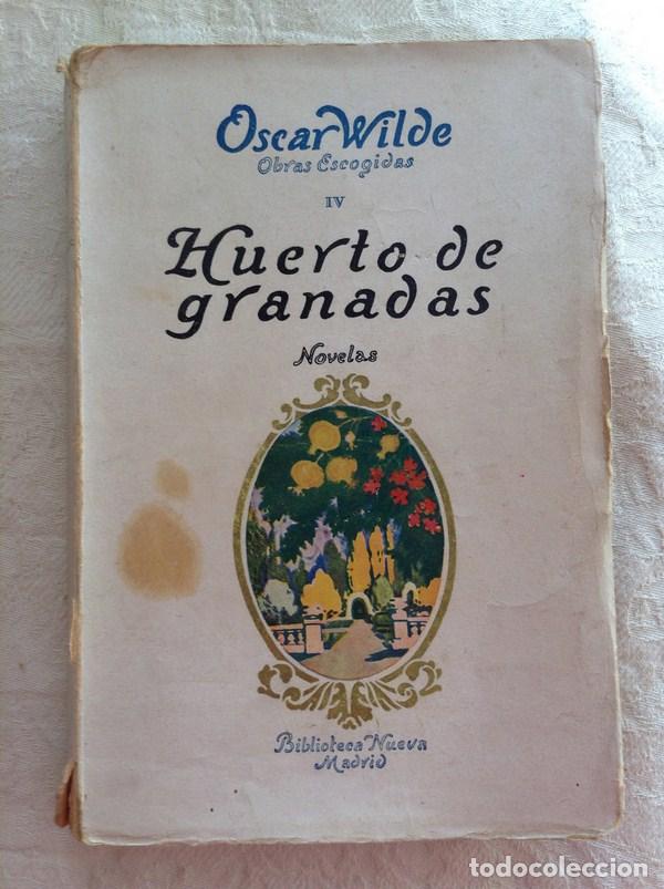 Libros: Huerto de granadas - Oscar Wilde - Foto 1