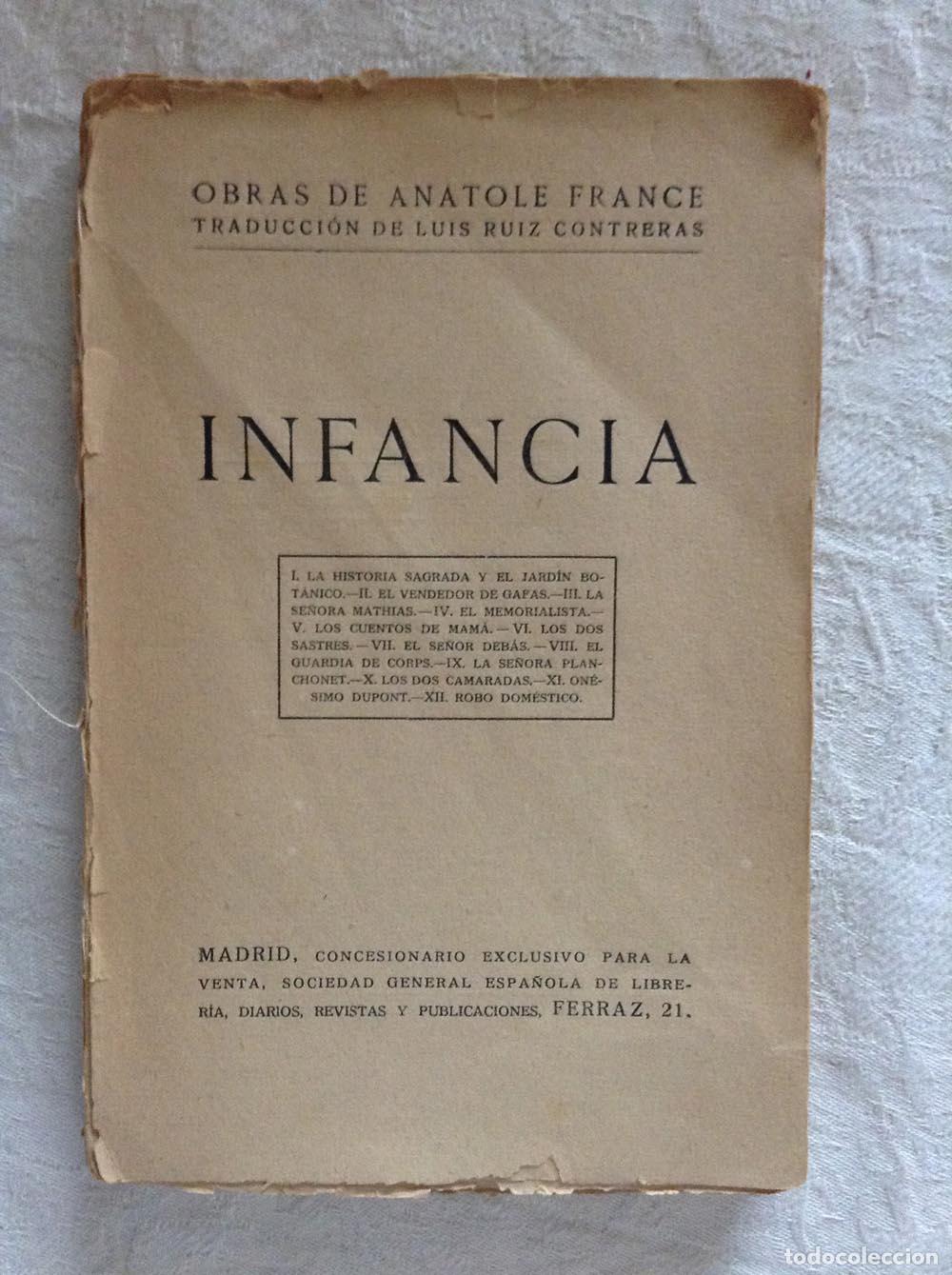 Libros: Infancia - Anatole France - Foto 1