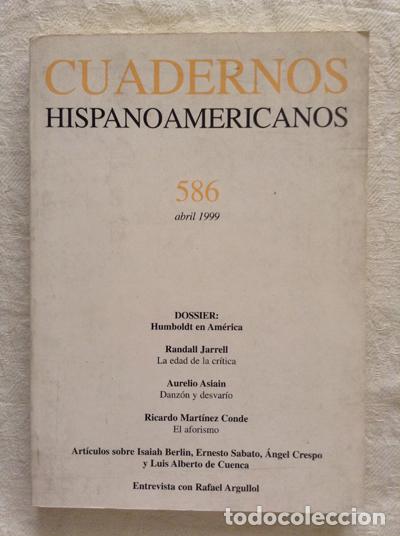 Libros: Cuadernos hispanoamericanos. Abril 1999 - VV.AA. - Foto 1
