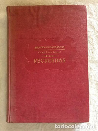 Libros: Recuerdos - Conde Le&oacute;n Tolstoi - Foto 1