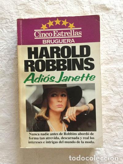 Libros: Adi&oacute;s Janette - Harold Robbins - Foto 1