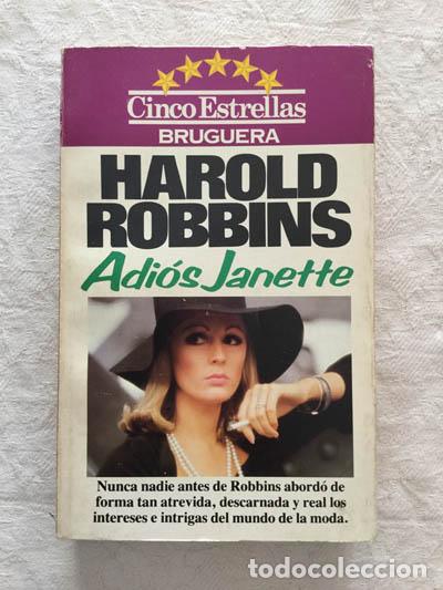 Libros: Adi&oacute;s Janette - Harold Robbins - Foto 1
