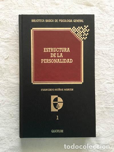 Libros: Estructura de la personalidad - Francisco Mu&ntilde;oz Mart&iacute;n - Foto 1