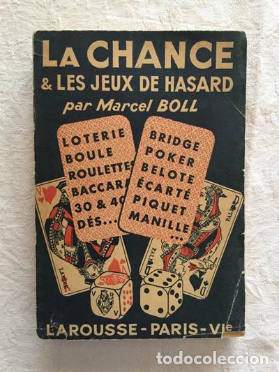 Libros: La chance & les Jeux de Hasard - Marcel Boll - Foto 1