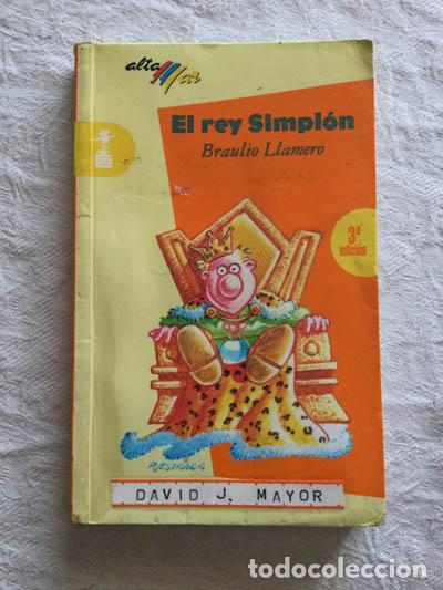Libros: El rey simpl&oacute;n - Braulio Llamero - Foto 1