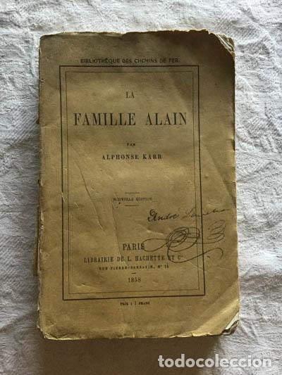 Libros: La famille Alain - Alphonse Karr - Foto 1